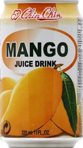 Hovedbilde CHIN CHIN Canned Mango Juice Drink 320ml.