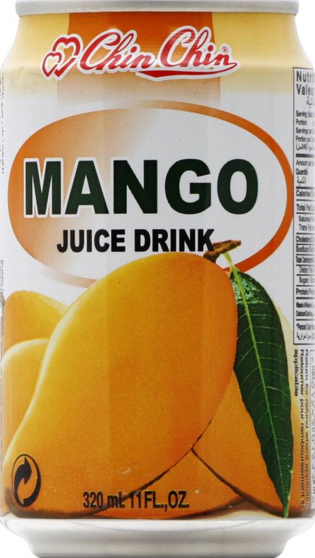 CHIN CHIN Canned Mango Juice Drink 320ml.