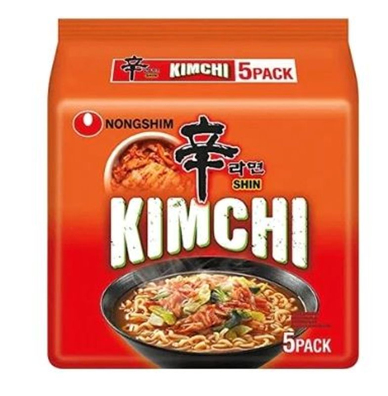 Kimchi Nudler Nongshim 5x120g.