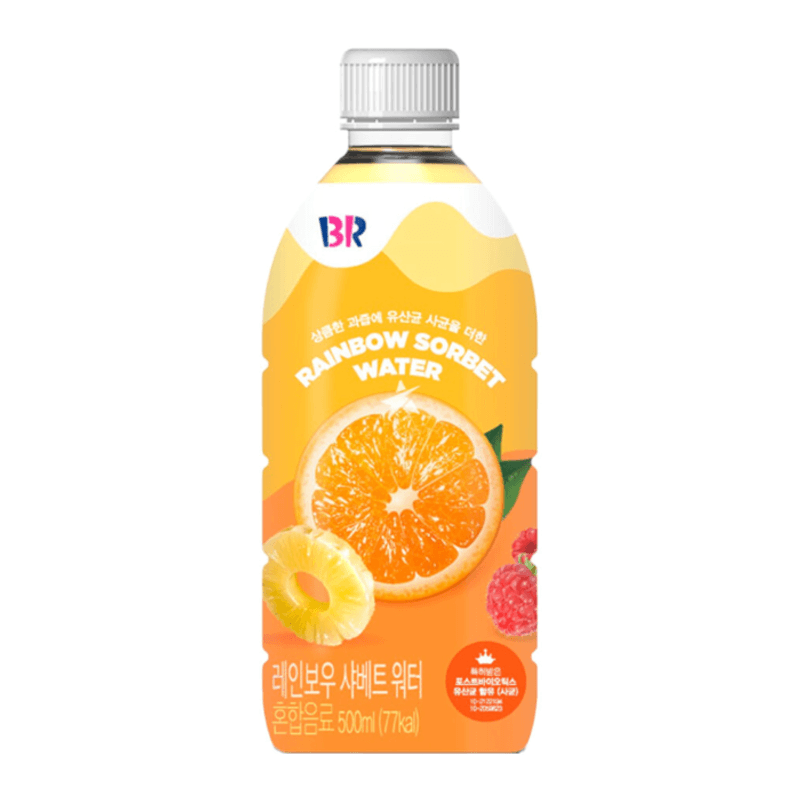 Baskin Robbins Rainbow Sorbet Water 500ml.