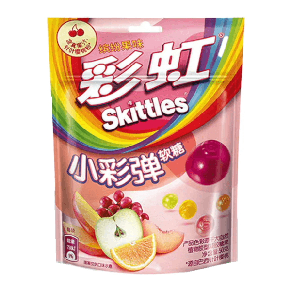 Skittles Gummie Yogurt Fruit 50g. [China]