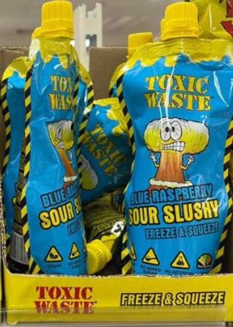 Hovedbilde Toxic Waste Blue Raspberry Sour Slushy ...