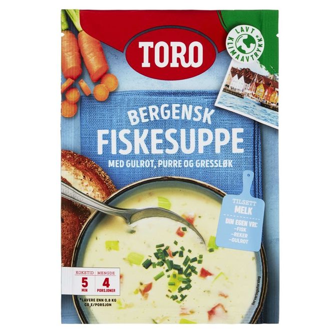 Hovedbilde Bergensk Fiskesuppe Toro 81g.