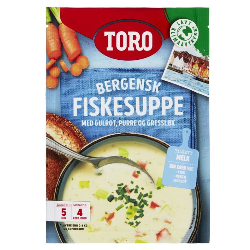 Bergensk Fiskesuppe Toro 81g.