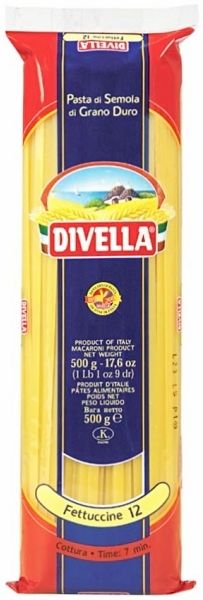  Divella Fettuccine Spaghetti 500g.
