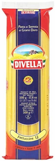 Hovedbilde  Divella Fettuccine Spaghetti 500g.
