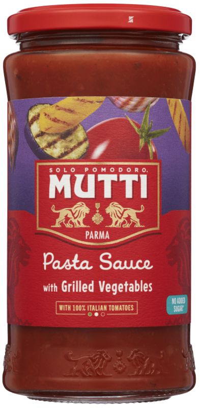 Pastasaus Grillet Grønnsaker Mutti 400g.