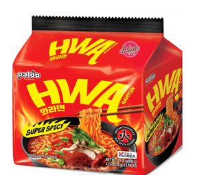 Hovedbilde Paldo Hwa Ramen Super Spicy 120g*5st.