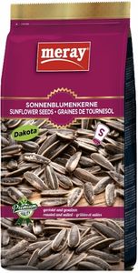 Hovedbilde Meray Solsikkefr&oslash; Ristet&Saltet 250g.