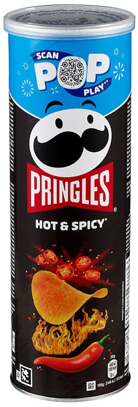 Pringles Hot&Spicy 165g.