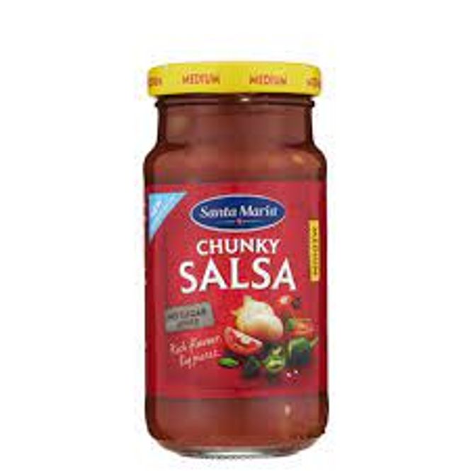 Hovedbilde Santa Maria Chunky Salsa Medium 230g.