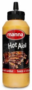 Hovedbilde MANNA HOT AIOLI SAUCE 265ml.