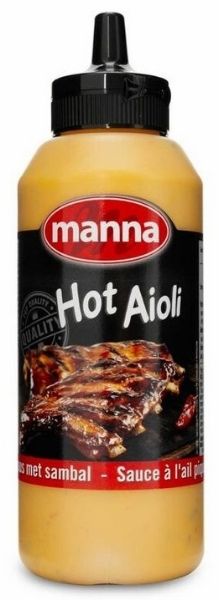 MANNA HOT AIOLI SAUCE 265ml.
