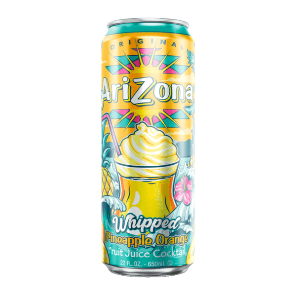 Arizona Whipped Pineapple Orange 650ml.