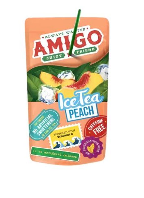 Amigo Ice Tea Peach 200ml.