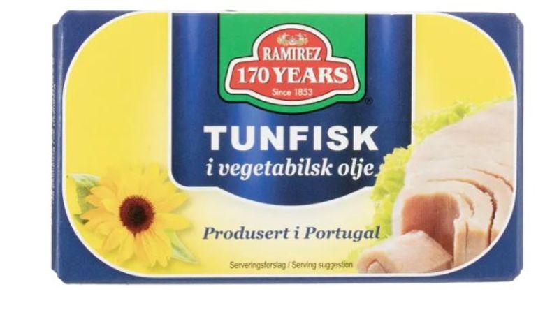 Ramirez Tunfisk i Vegetabilsk Olje 120.