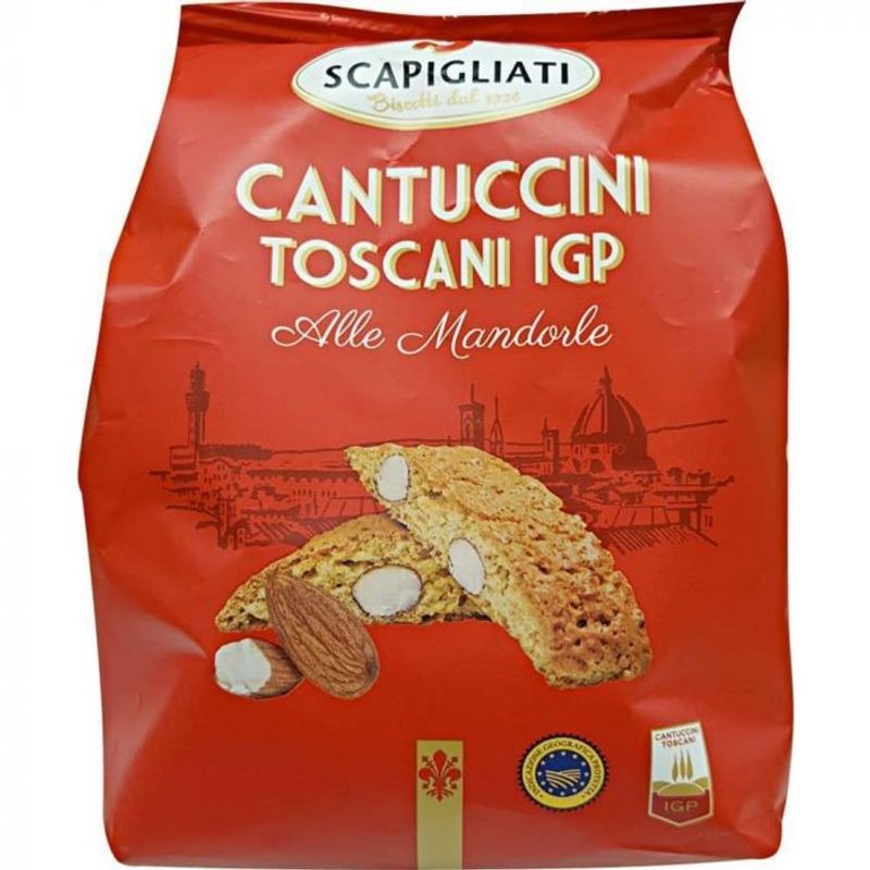 Cantuccini m/Mandler Scapigliati 250g.