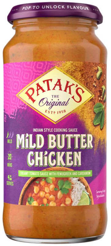 Patak's Mild Butter Chicken  450g.