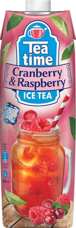 Tea Time Cranberry& Raspberry Ice Tea 1L