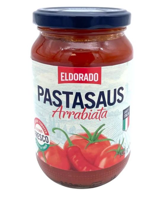 Hovedbilde Pastasaus Arrabiata Eldorado 350g.