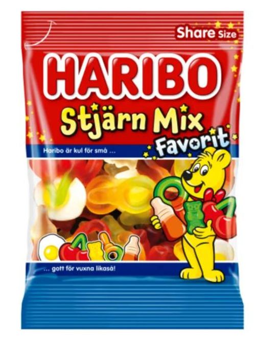 Hovedbilde Haribo Starmix 170g./ Dato