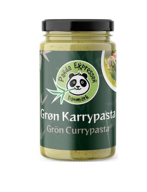 Hovedbilde Grønn Currypaste Panda Expressen 110ml./Dato