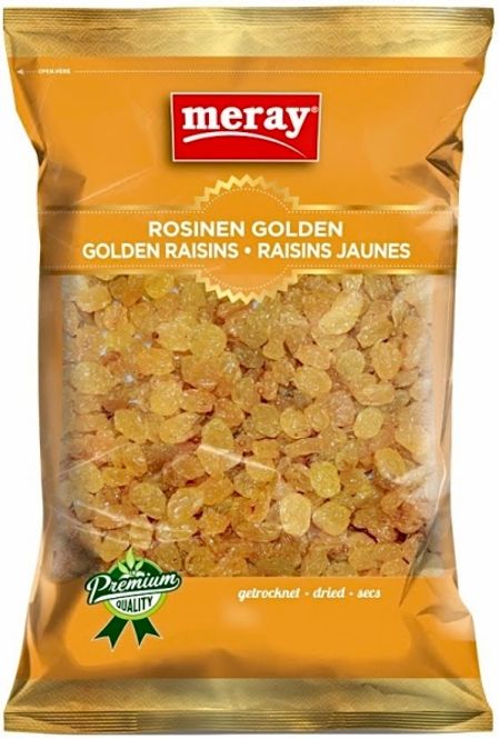 Hovedbilde MERAY ROSINER GOLDEN / SULTANAS 250g.