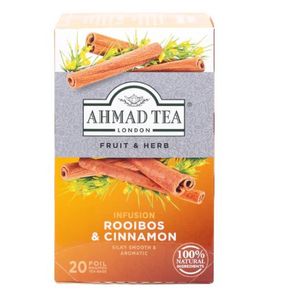 Hovedbilde Ahmed Tea Rooibos& Cinnamon 20tp.