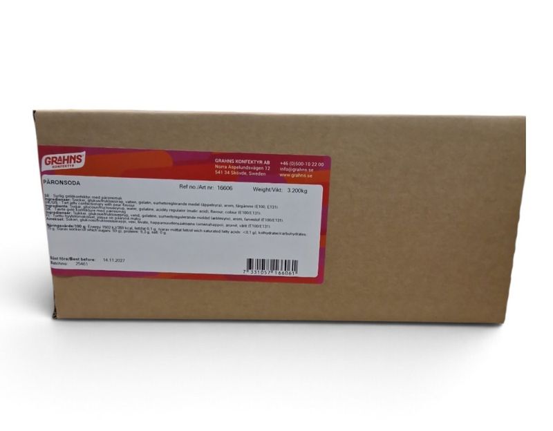 Grahns Sure Pæreflasker 3,2kg.