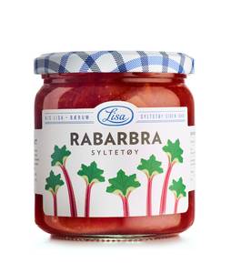 Hovedbilde Lisa Rabarbra Syltet&oslash;y 420g.