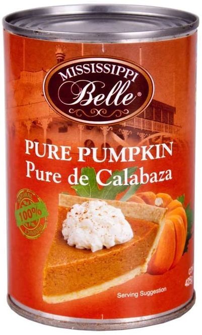 Hovedbilde  Pumpkin Pure Mississippi Belle  425g. USA