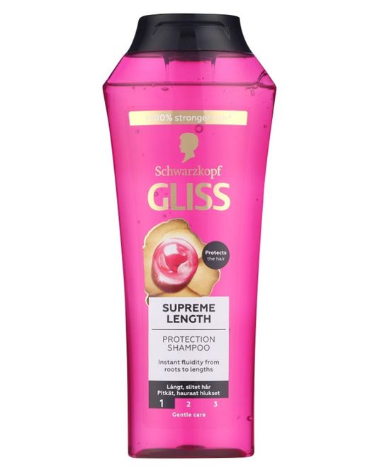 Hovedbilde Schwarzkopf Gliss Supreme Length Shampoo 250ml.