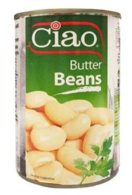 Hovedbilde  Limabønner (Butter Beans) Ciao 400 g