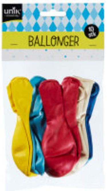 Hovedbilde Ballonger Metallic Unik 10st.