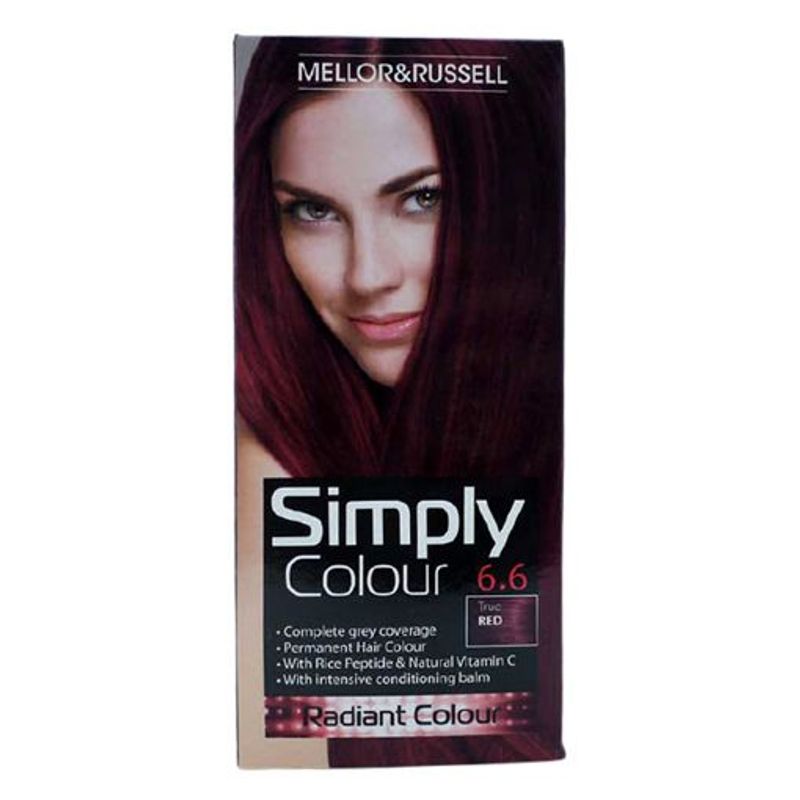Simply Hair Color True Red No. 6.6 