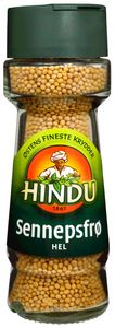 Hovedbilde Hindu Sennepsfr&oslash; Hel 50g.