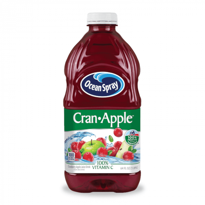 Hovedbilde Ocean Spray Cran-Apple Juice 1.89L. USA/Dato