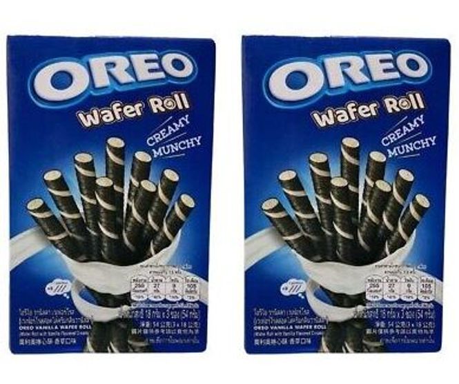 Hovedbilde Oreo Vanilla Wafer Rolls 54g*2st.