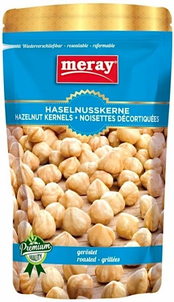 MERAY HASSELNØTTER RISTET 150g.