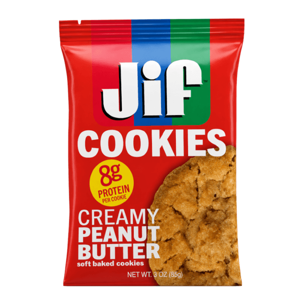 JIF Soft Baked Cookies Creamy Peanut (85g).