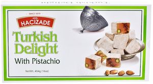 Hovedbilde Turkish Delight Pistasje Hacizade 454g.