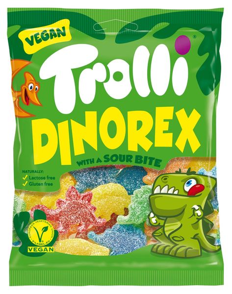 Trolli Dinorex Vegan 100g.