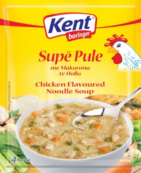 KENT SUPPE KYLLING M/ NUDLER & GRØNNSAKER 50g.