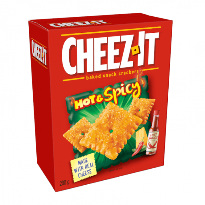 Hovedbilde Cheez It Crackers Hot & Spicy 200g. Canada 