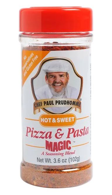 Hovedbilde Chef Paul Pizza & Pasta Hot & Sweet 102g. USA