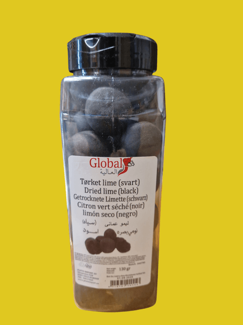 Hovedbilde Tørked Lime Svart Global 130g.