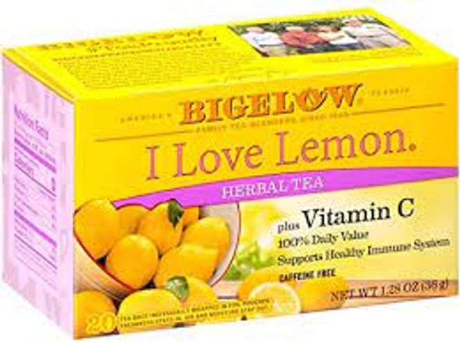 Hovedbilde Bigelow I Love Lemon Herbal Tea 20tp