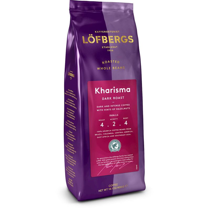 Löfbergs Kharisma Hel Bønner 400g.