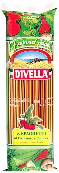 DIVELLA 8 SPAGHETTI PS (POMOD.SPIN.) 500GR 