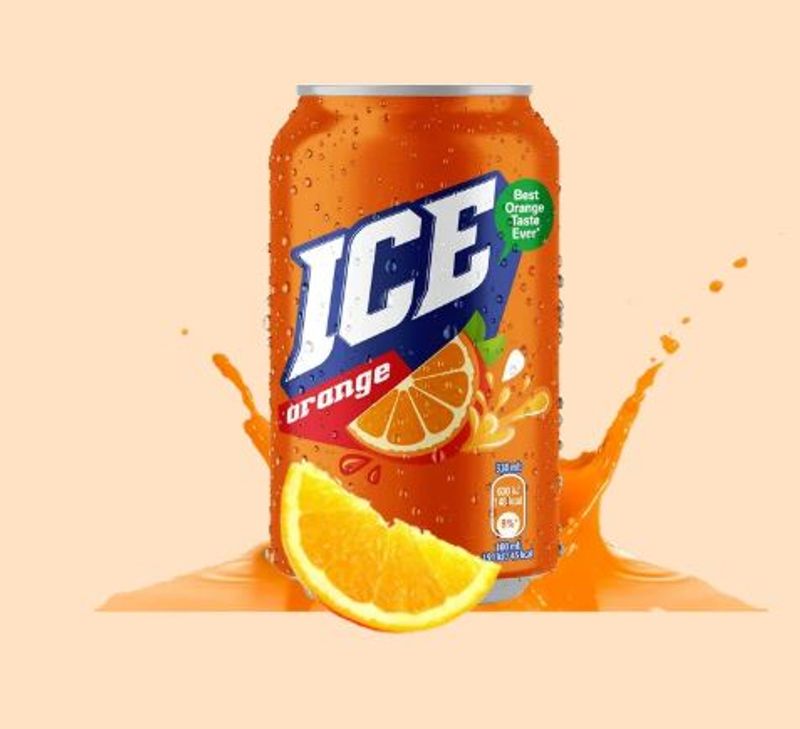 Ice Drinks Orange Drink 330ml. EU